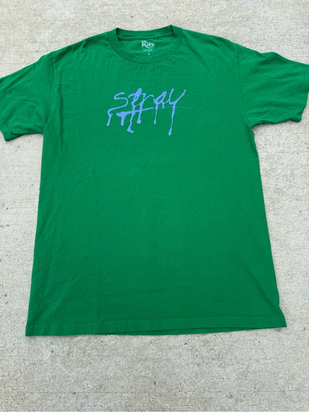 Stray Rats Graffiti Script Tee - Picture 4 of 6